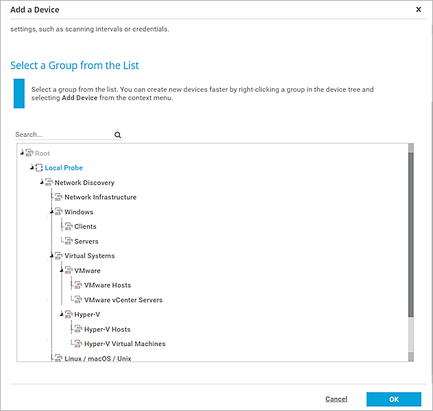 add device on prtg-2